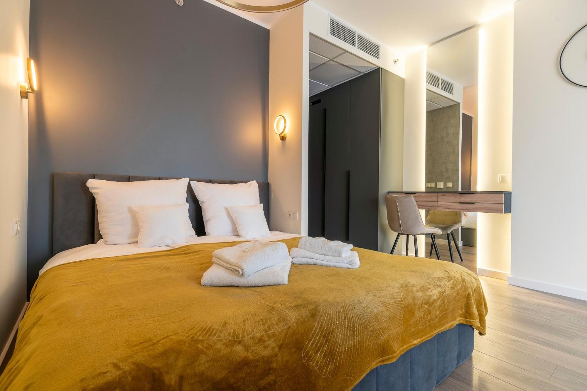 Apartamenty Wola Tower وارسو المظهر الخارجي الصورة