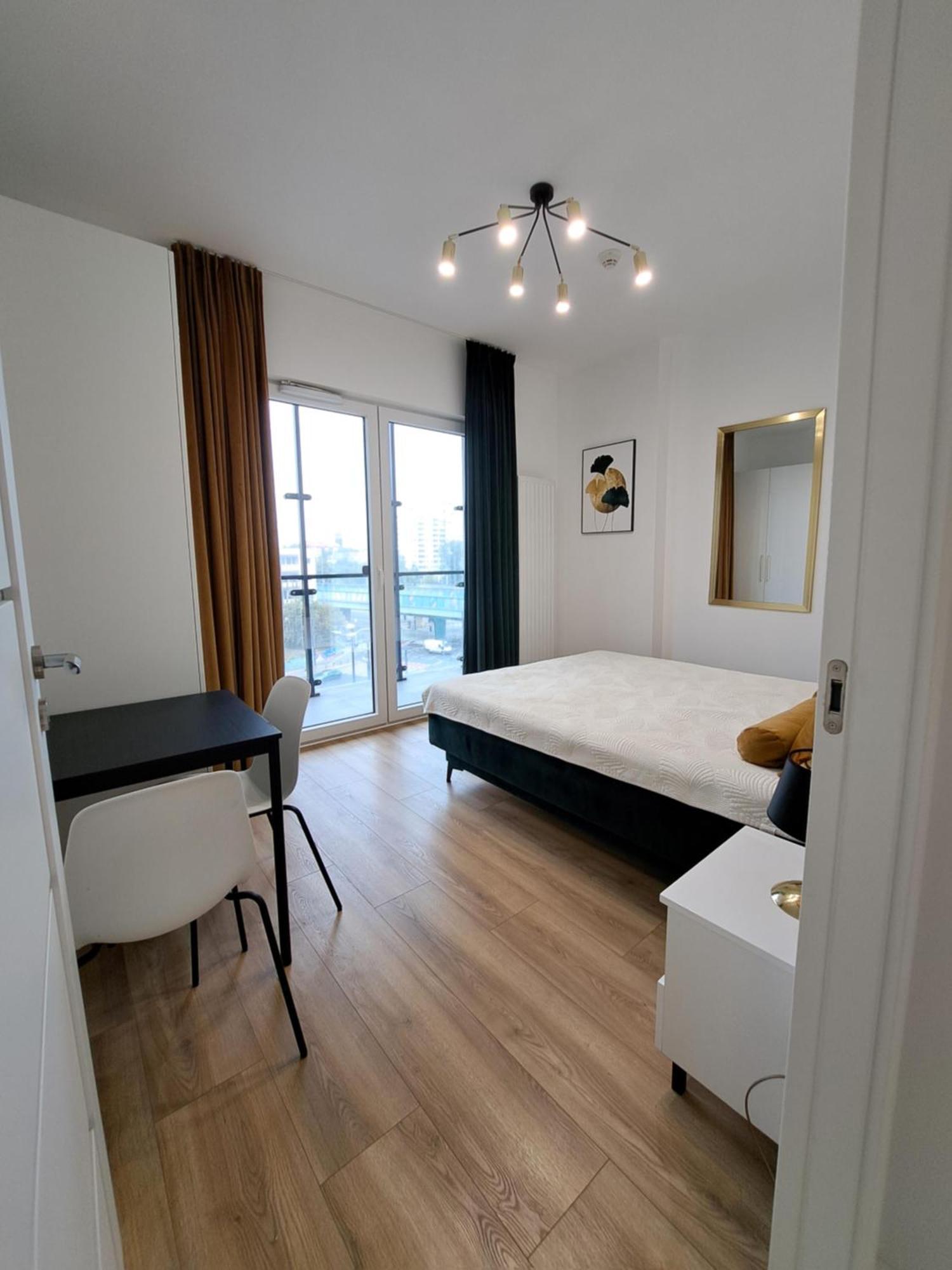 Apartamenty Wola Tower وارسو المظهر الخارجي الصورة
